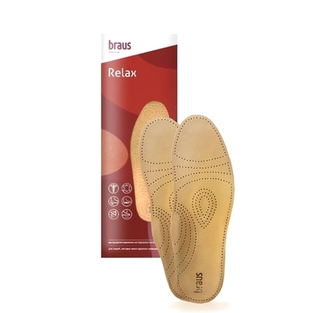аксессуары для обуви BRAUS RELAX-102 цена 1080 руб.