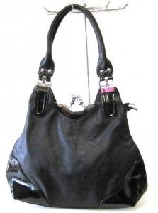 сумка LORETTA 6640-chernyi-lak сумка женская в интернет магазине DESSA