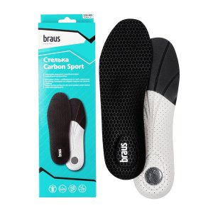 стельки BRAUS CarbonSport аксессуары для обуви в интернет магазине DESSA