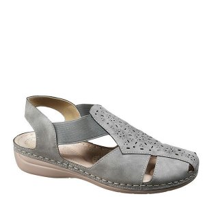 босоножки EVALLI YHE36043-7-grey обувь женская в интернет магазине DESSA