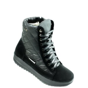 ботинки ортопедические DrSpektor 418-Black обувь ортопедическая в интернет магазине DESSA