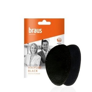 полустельки BRAUS HALFLED_BLACK-B0910 аксессуары для обуви в интернет магазине DESSA